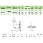 Wington 榮通 FW51XR 20吋 至尊系列 噴粉密網 外罝電容掛牆風扇